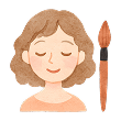 hair coloring service at salon or home