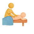 professional massage therapy in store or at home