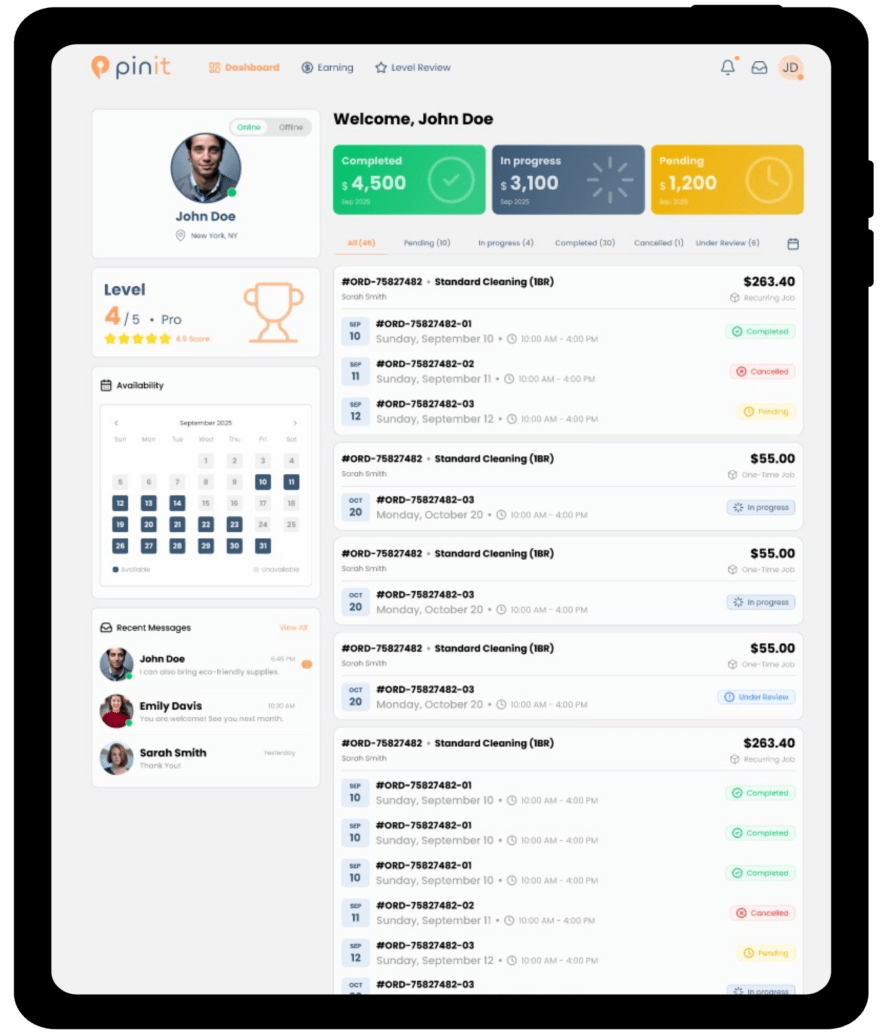 Pinit platform development begins November 2025