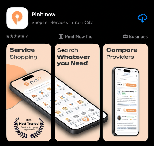 Pinit iOS app now available on Apple App Store